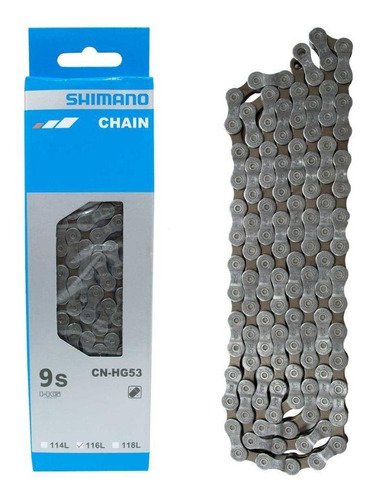 Cadena Shimano Deore Carpeo Cn-hg53 T 9v 116l