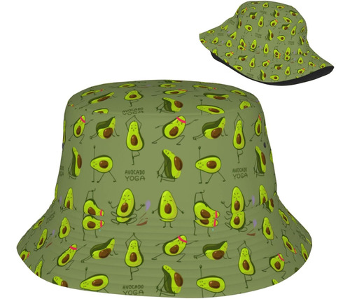 Vunko Aguacate Dibujos Animados Yoga Cubo Sombreros Para Muj