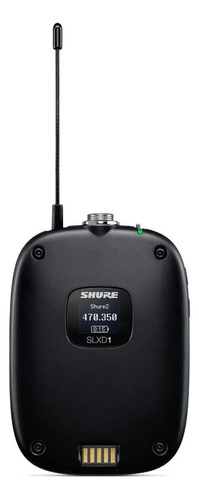 Shure Slxd1 G58 Bodypack Transmisor Inalámbrico Digital