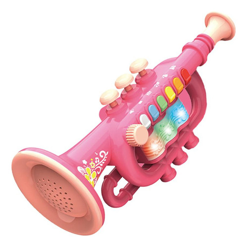 Instrumentos Musicales De Juguete Para Niños Rojo Trompeta