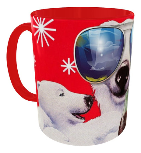 Mugs Coca-cola Navidad Oso Polar Pocillo Zb