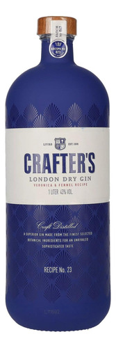 Gin Crafters London Dry Original Importado Premium 1 Litro