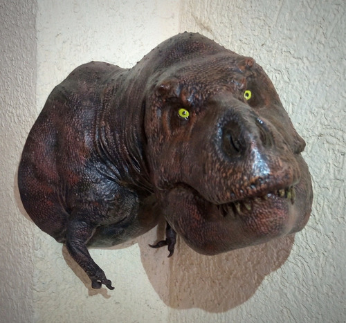 Busto De T-rex-tiranosaurio -dinosaurios Decorativos
