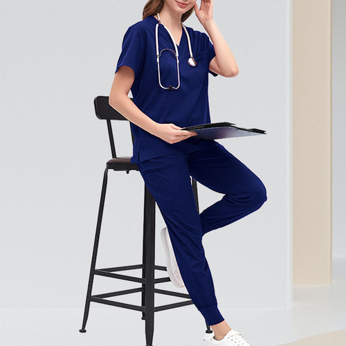 Conjunto De Uniforme Para Mujer, Trajes De Trabajo De
