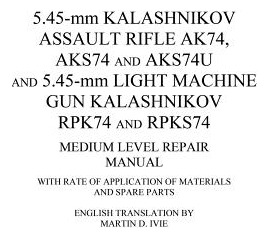 Libro 5.45-mm Kalashnikov Assault Rifle Ak74, Aks74 And A...