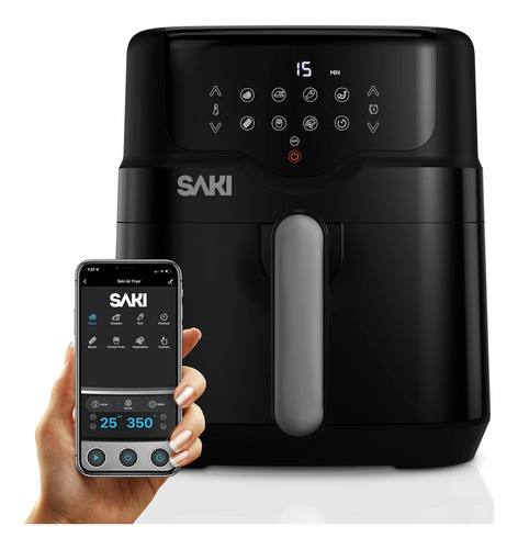 Saki Smart Wifi Air Fryer 5 Cuartos, Freidora De Aire, Preca