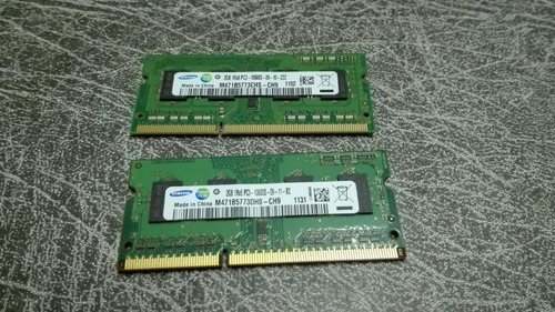 Memorias Ram 4gb (2x2gb) Ddr3 1333mhz 1.35v A 10600mb/s
