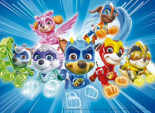 Imagem 2 de 4 de Quebra Cabeça Patrulha Canina Puzzle 60 Peças Infantil Grow