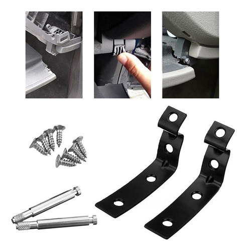 . Kit De Reparación Con Bisagras Rotas For Tapa De Guantera