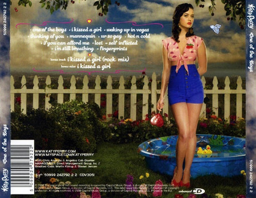 Katy Perry One Of The Boys Cd Importado