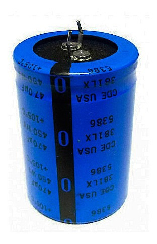 Capacitor Electrolitico Cde Usa 470µf 450v