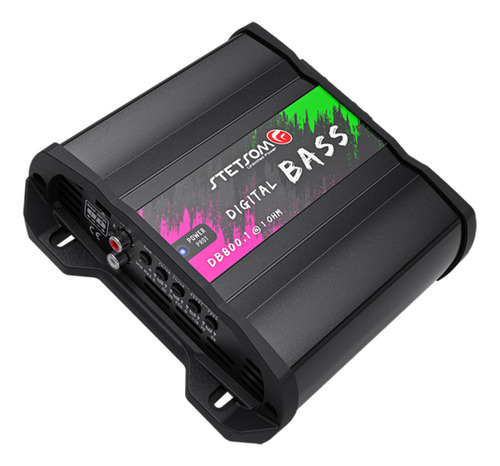 Módulo Stetsom Db800 800w 1ohm Mono Grave Forte Automotivo