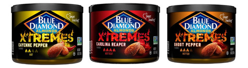 Blue Diamonds Almonds 6oz Linea Xtremes 3pzs