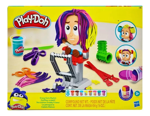 Set De Masas Hasbro Play-doh La Peluquería Diversión