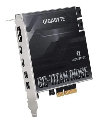 Placa Expansao Gigabyte Gc-titan Ridge 2.0 Thunderbolt3 Pcie