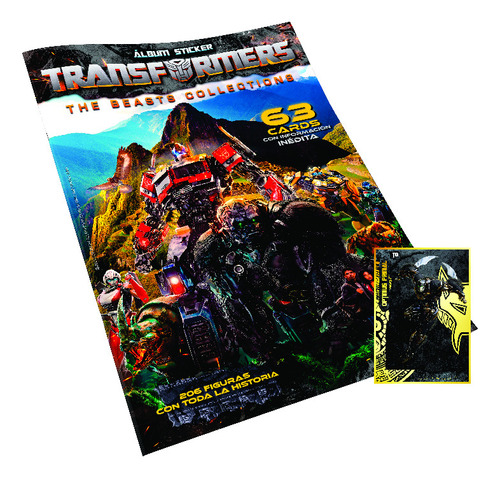 Album Completo Para Pegar Transformers The Beast Collection 