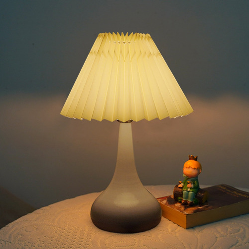 Lámpara De Mesa O Vintage Para Dormitorio, Lámpara De Mesita