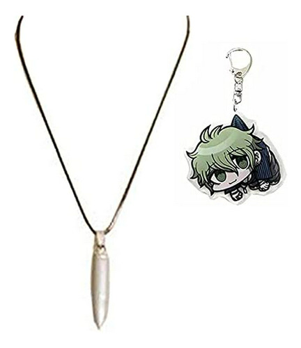 Rantaro Amami Collar + Un Llavero, Anime Danganronpa Cosplay