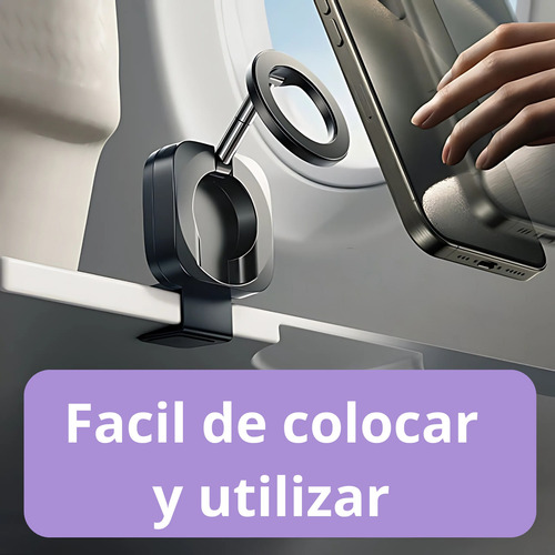 Soporte De Celular Tablets Para Aviones Universal Magnetico