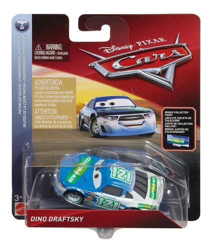Disney Pixar Cars 3 Die-cast Clutch Aid 1;55 Dino Draftsky