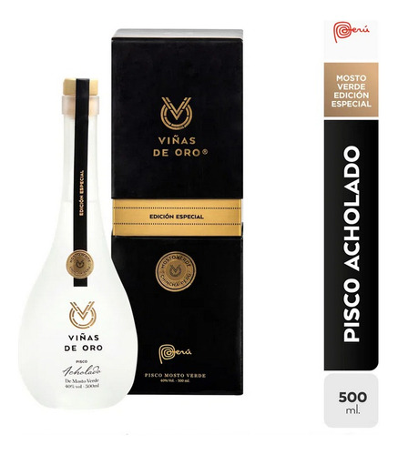 Pisco Viñas De Oro Acholado Mosto Verde Special Edition