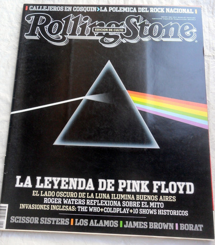 Rolling Stone 107 Leyenda D Pink Floyd Dark Side Of The Moon