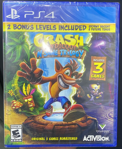 Crash Bandicoont Trilogy Ps4