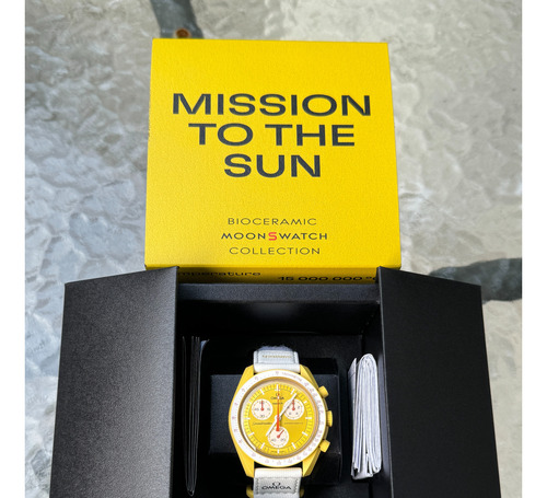 Reloj Swatch Omega Bioceramic Mission To Sun