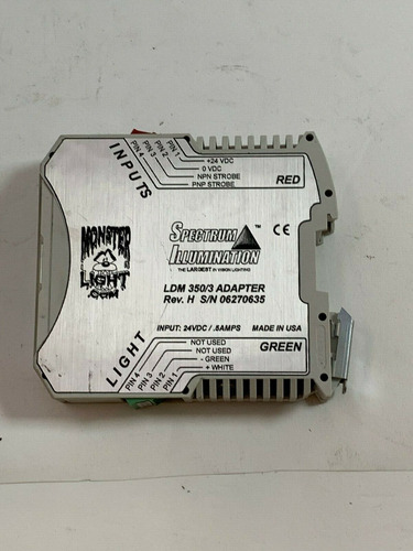 Spectrum Illumination Ldm 350/3 Adapter 24v .5 Amps Rev  Ssm