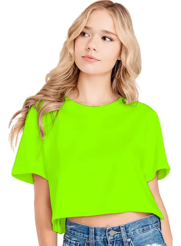Blusas neon para niñas new arrivals