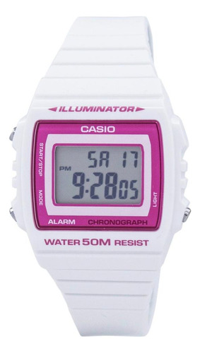 Reloj Digital Multifunción Casio W-215h Resistente Al Agua