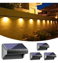 Comprar Luces Solares Para Valla Solar Para Exteriores Impermeables