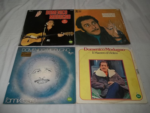 Lp Vinil - Domenico Modugno - 4 Discos