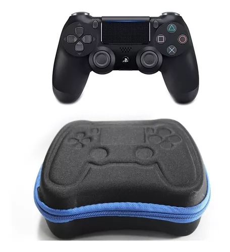 Kit 4 Capa Protetora Controle Playstation Ps5 Game Silicone Azul