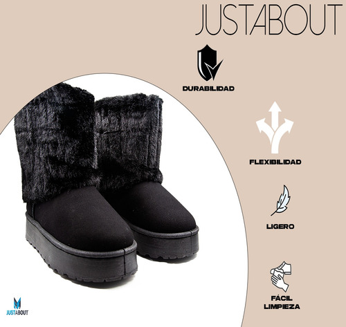 Botín De Nieve Mujer Térmico Chiporro Bota Invierno