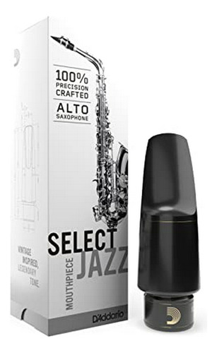 D'addario Select Jazz Boquilla Saxofón Alto, D6m.