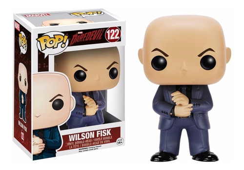 Wilson Fisk 122 Daredevi Funko Pop! Marvel Vinyl Bobble-head