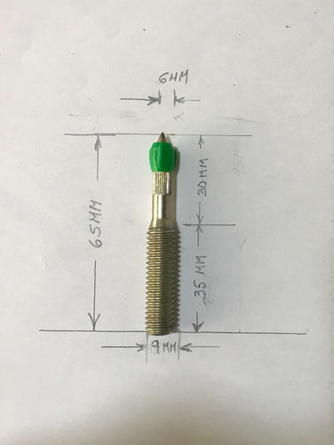 Clavos Con Rosca 2 1/2  Para Pistola Fulminates