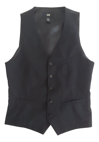 Chaleco Vestir Sastrero H&m Talle S Hombre (Usado)