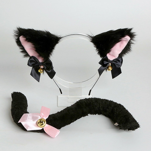 Diadema Con Forma De Oreja De Gato Zorro Lobo Y Cola De Cosp