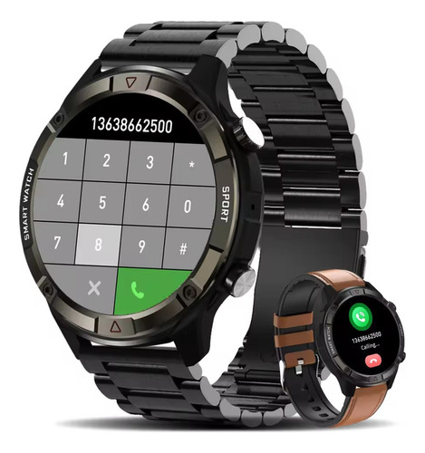 Amoled Reloj Inteligente Hombres 4gb Memory Impermeable 2024