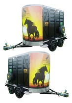 Comprar Projeto Pdf Para Construção Reboque Trailer Para 2 Cavalos