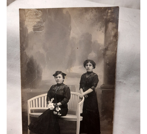 Antiguas Fotos Damas En Familia G17 - Ver Envío (Usado)