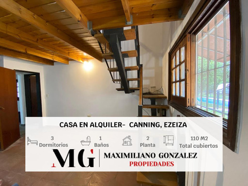 Casa En Alquiler Canning, Ezeiza 