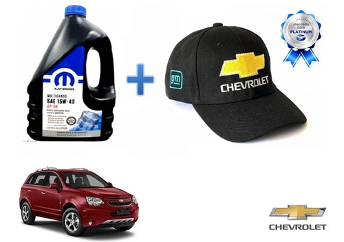 Garrafa Aceite Mopar + Gorra Chevrolet Captiva 2008 A 2013