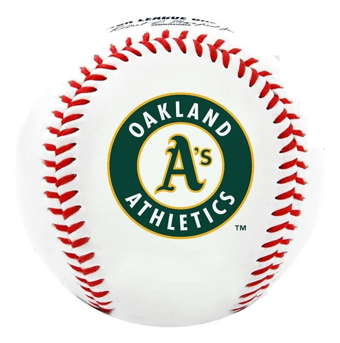 Pelota De Baseball Con Logo De Equipo Oakland Athletics