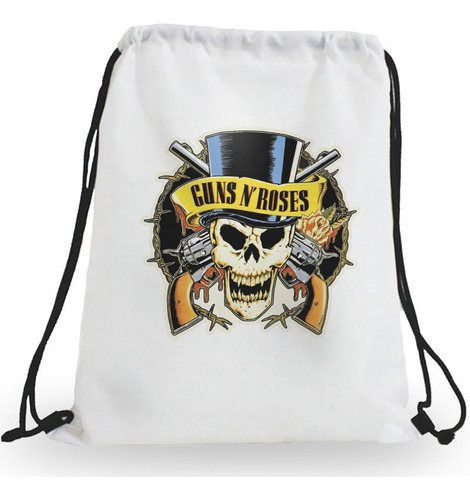 Tula Deportiva Guns And Roses Morral Maleta