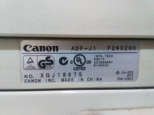 Fotocopiadora Canon Imagen 1600 Para Reparar O Repuesto (Usado)