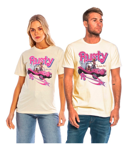 Remera Rusty Barbie Rips Unisex - Shop Oficial -