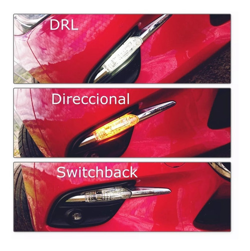 Para Mazda 3 Led Para Direccional Y Drl Hyperled